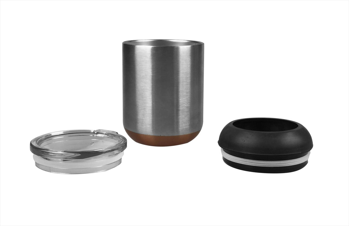 Front View of Two Tone The Viking Collection® Can Cooler Two-Tone