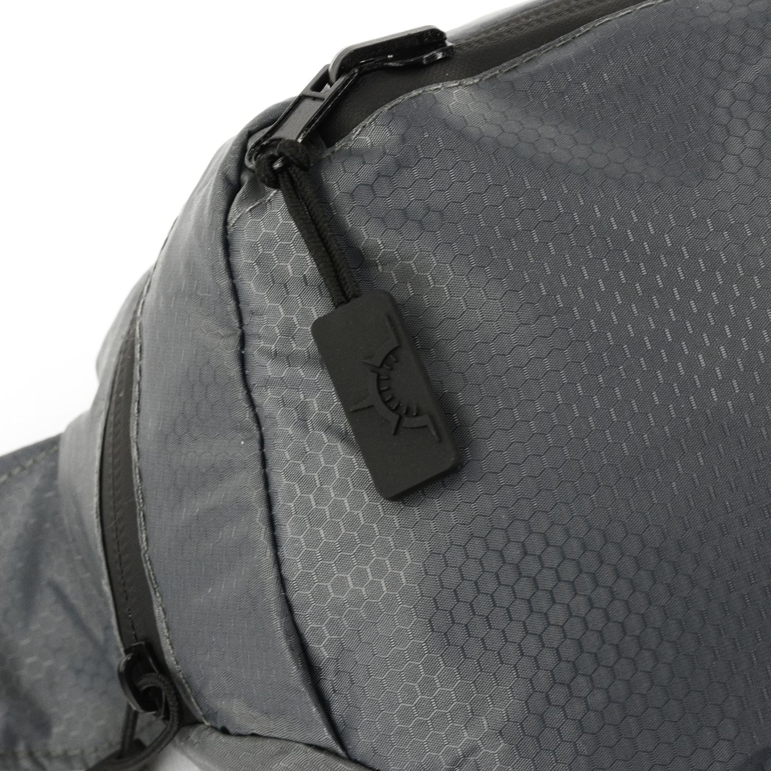 Front View of Charcoal EPEX® North Vista Trail Waist Pack