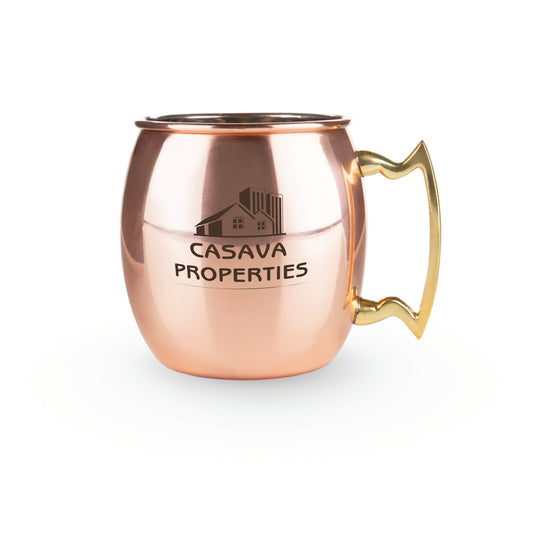 True® Moscow Mule Copper Cocktail Mug - Set of 2