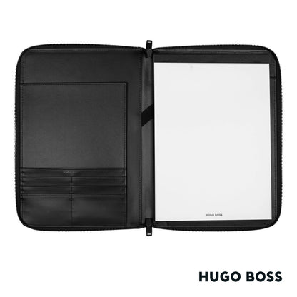 Hugo Boss® Label A4 Conference Zip Folder