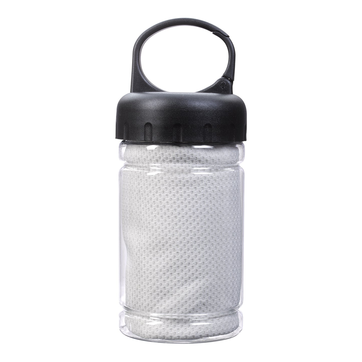 Carabiner Bottle with Cooling Towel