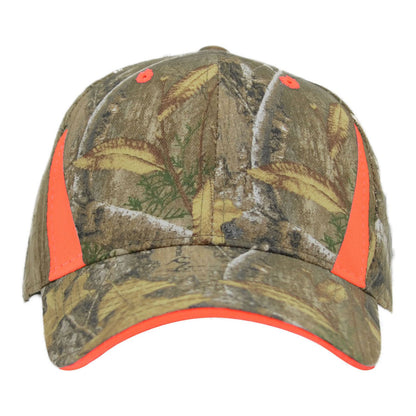 Camo Cap With Blaze Inserts