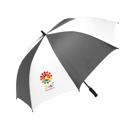Front View of Black Shed Rain™ 58" Auto-Open Golf Umbrella