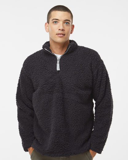 Men's Sherpa Quarter-Zip Pullover - 8454