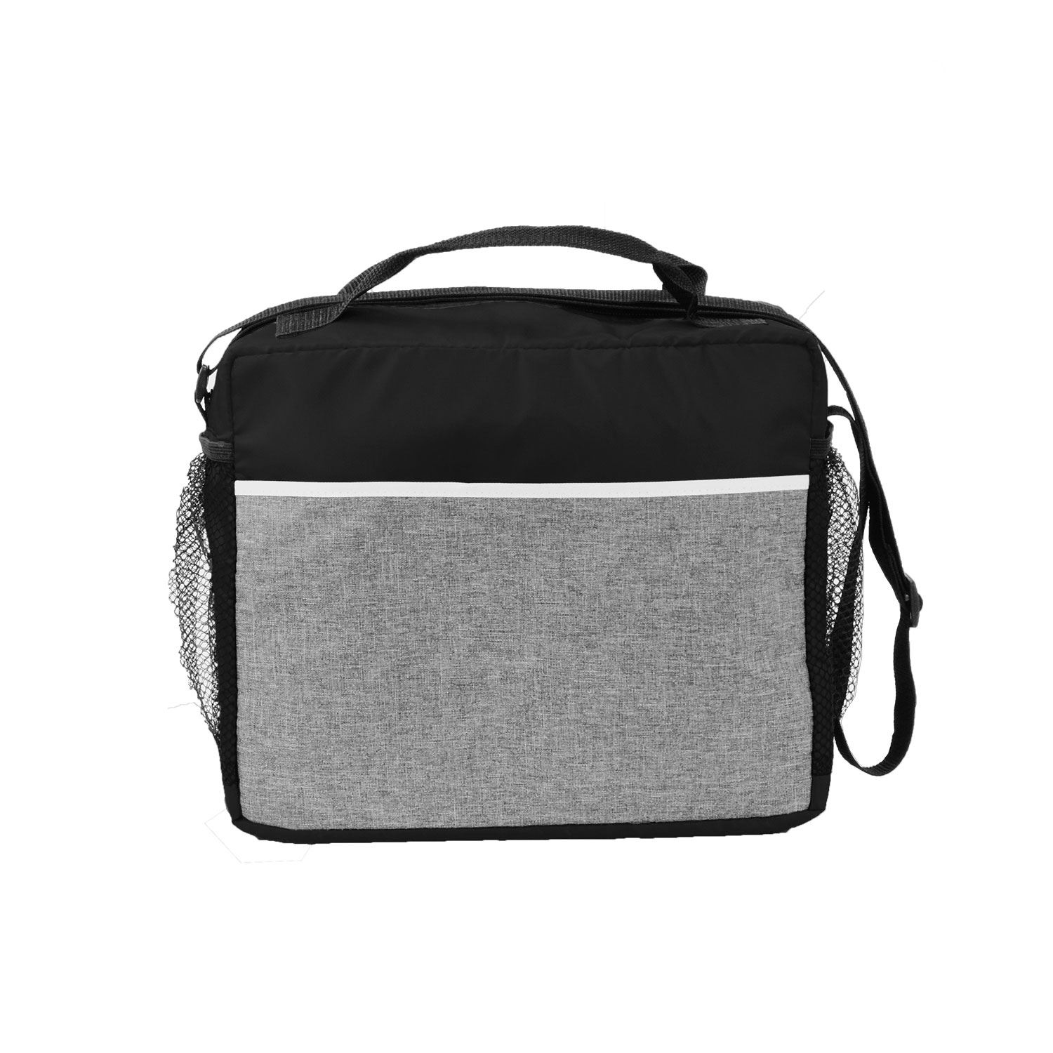 Front View of Black Good Value™ Transport 12-Pack Cooler Tote