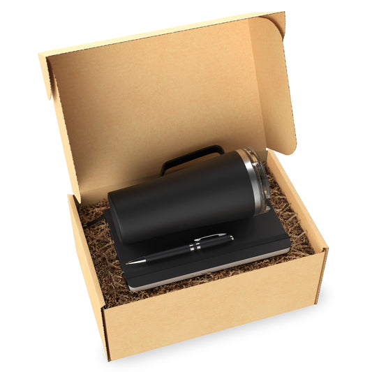 Sip n script 3-piece gift set in a combo crate