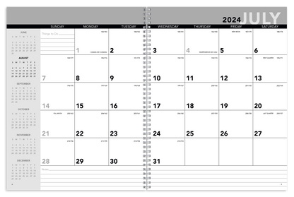Triumph® Calendars Academic Year Desk Planner with Custom Cover