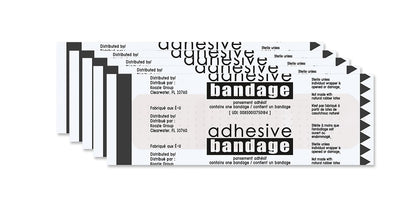 Blue Frosty Stripe First Aid Kit - 5 piece