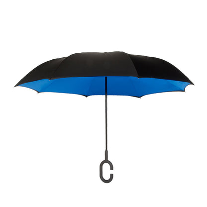 Shed Rain™ UnbelievaBrella® 48" Reverse-Close Manual Stick Umbrella (Solids)