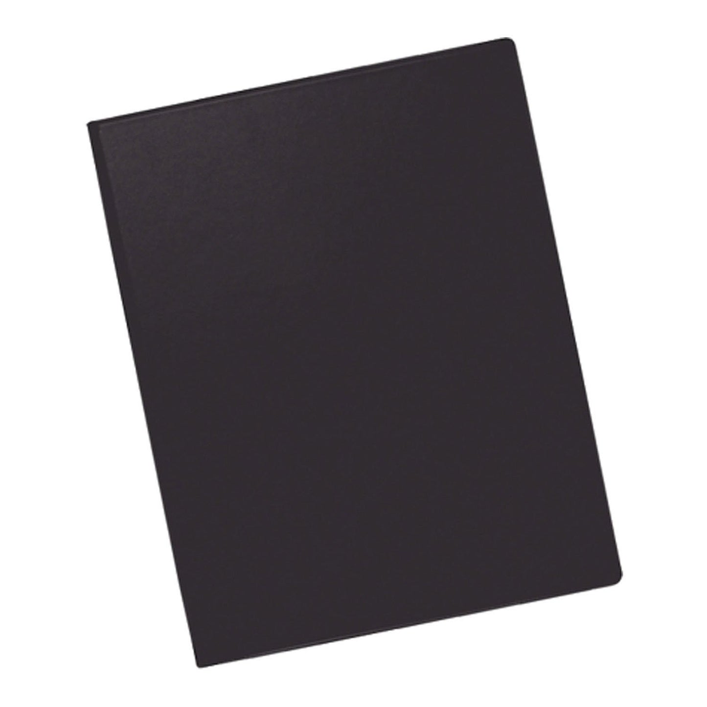 Front View of Black Good Value™ Value Plus Standard Folder