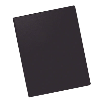 Front View of Black Good Value™ Value Plus Standard Folder