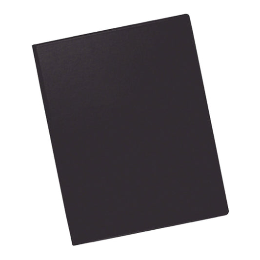 Front View of Black Good Value™ Value Plus Standard Folder