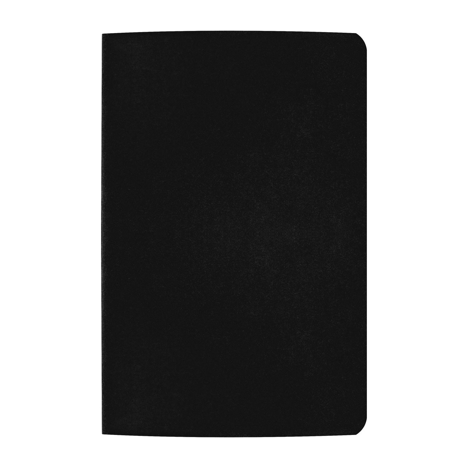 Front View of Black Good Value™ Recyclable Journal