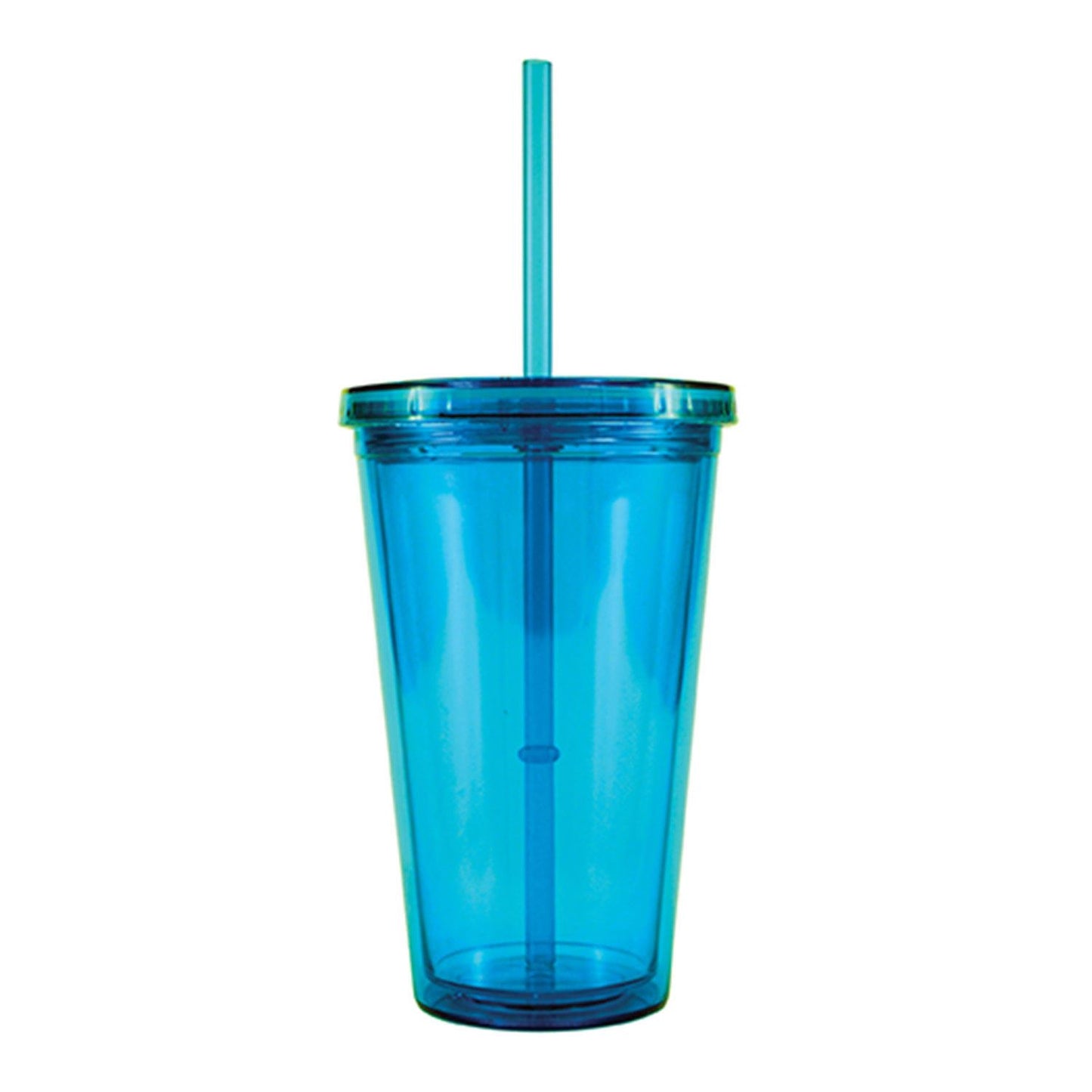 Front View of Aqua Good Value™ Freedom Tumbler - 16 oz.