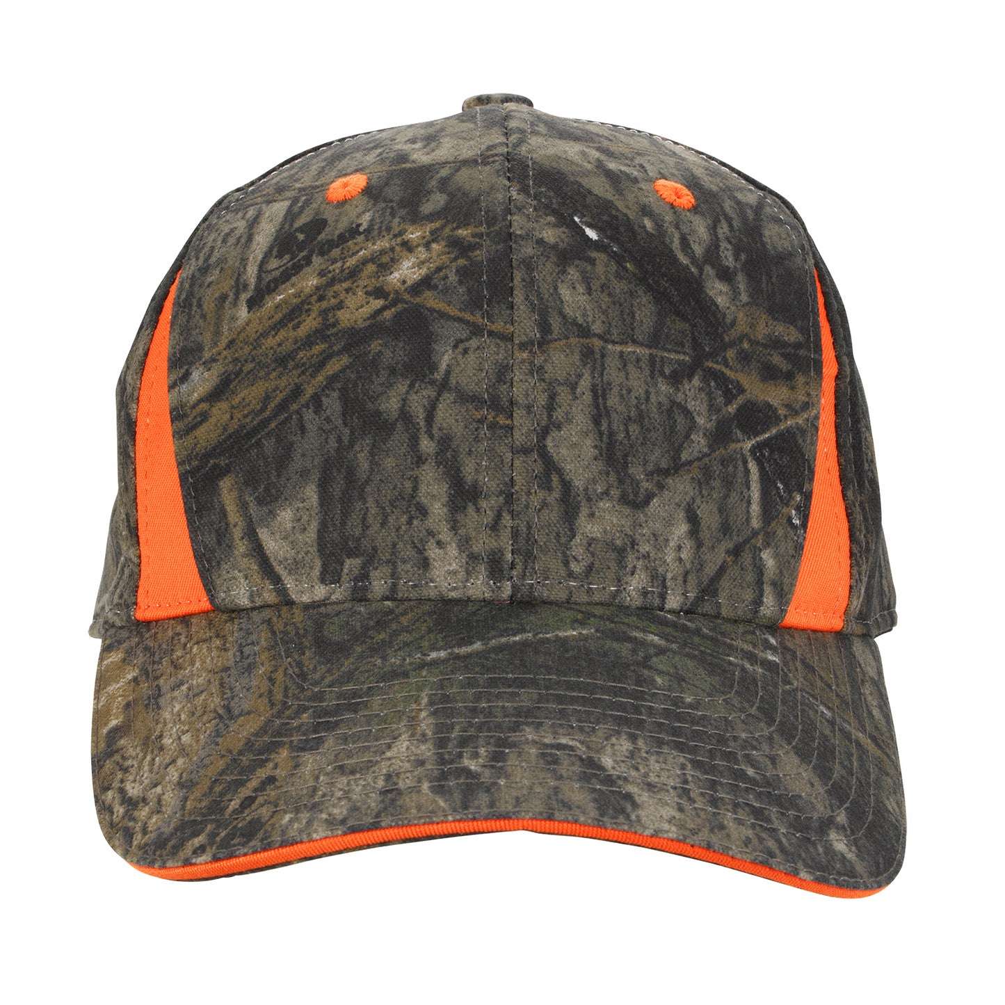 Camo Cap With Blaze Inserts