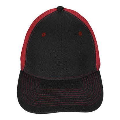 Mid-Profile Accent Mesh Snapback Cap