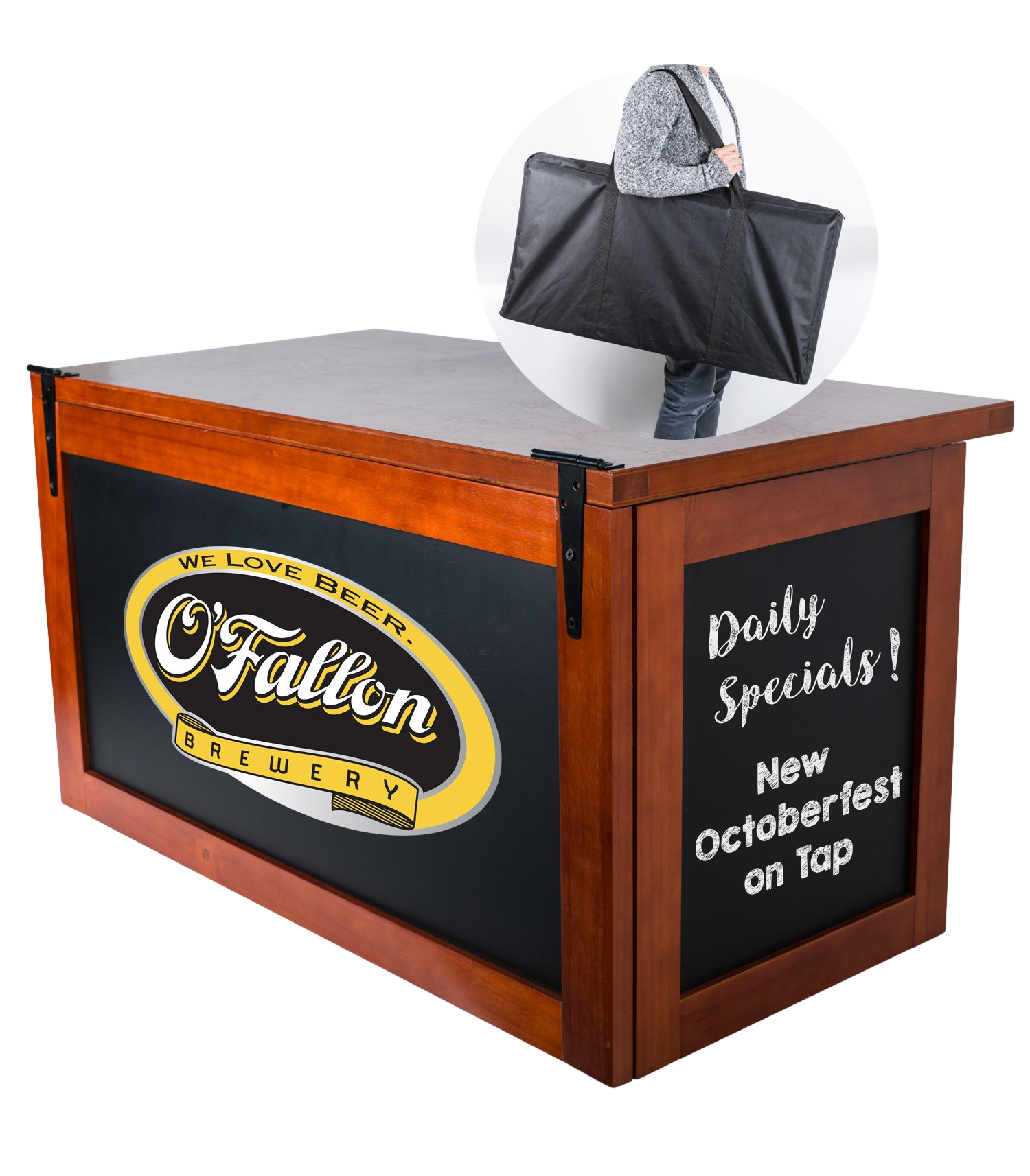 Brown Jockey Box Cover