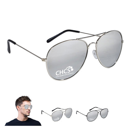 “PISMO BREEZE” Mirrored Aviator Sunglasses