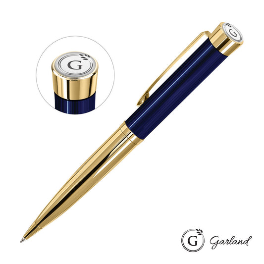 Garland® Executive Monogram Twist Ballpoint Pen - Gold