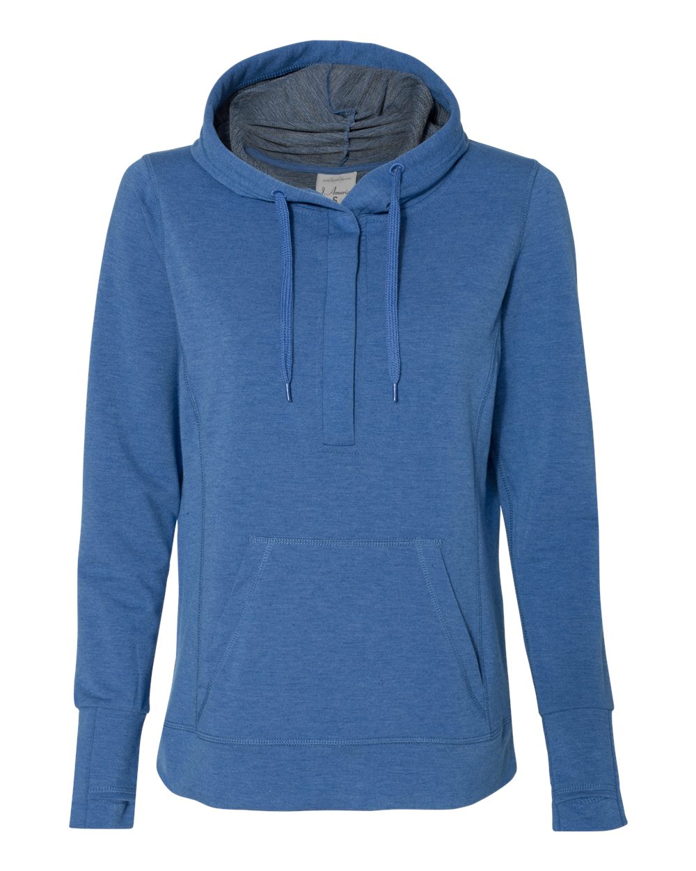 Women’s Omega Stretch Snap-Placket Hooded Sweatshirt - 8431