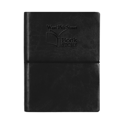 Front View of Black Ciak™ Italian Journal