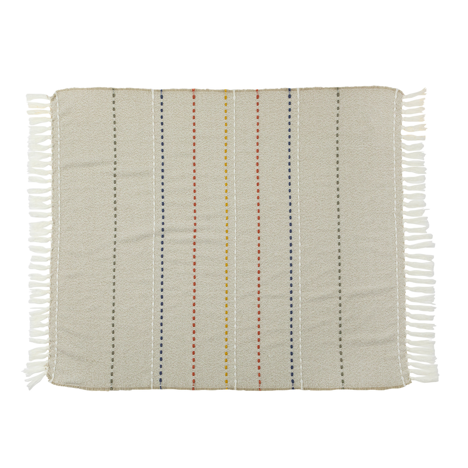 50X60 Sedona Stripe Blanket  with fringes