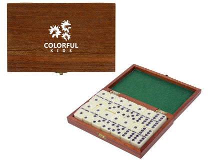Front View of Natural Fun On The Go Games - Dominoes Set