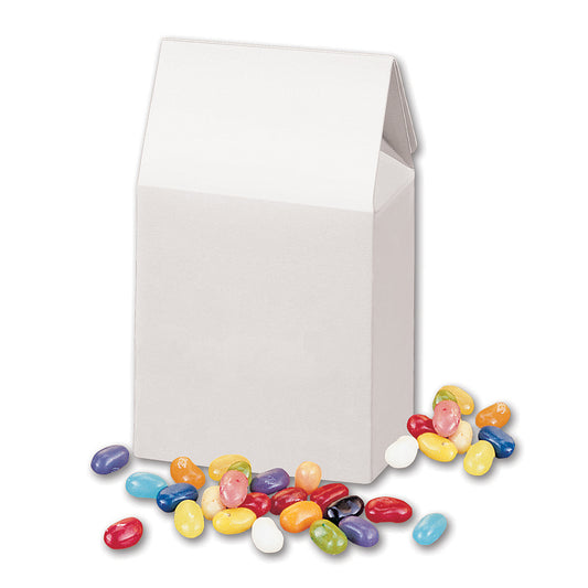 Jelly Belly Jelly Beans in Gable Top Gift Box with Full Color Imprint