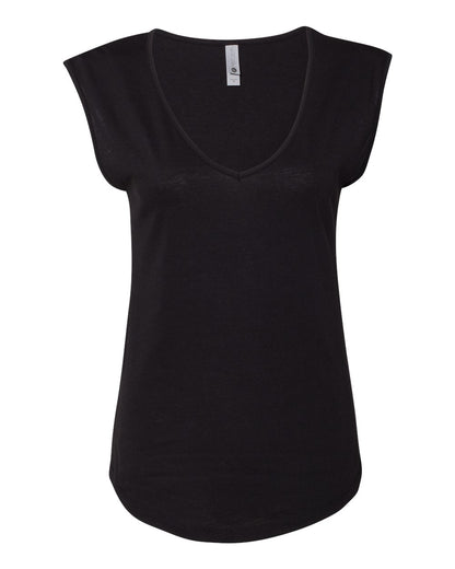Women's Festival Sleeveless Deep V-Neck T-Shirt - 5040