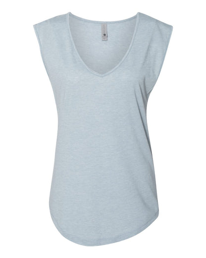 Women's Festival Sleeveless Deep V-Neck T-Shirt - 5040
