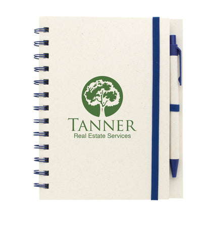 Good Value™ BoC Recycled Paper Spiral Notebook with Pen