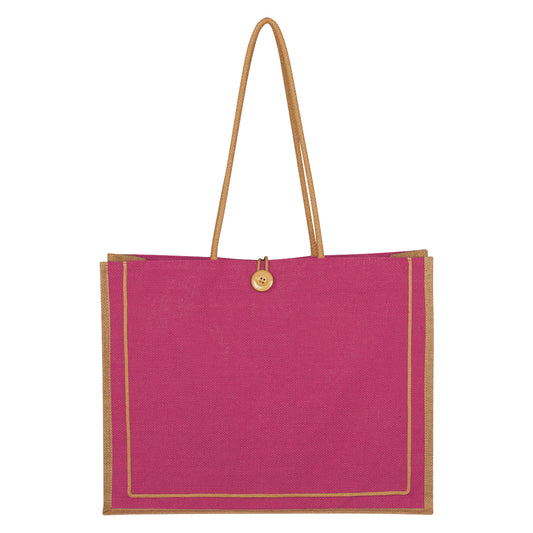Paradise Jute Tote Bag