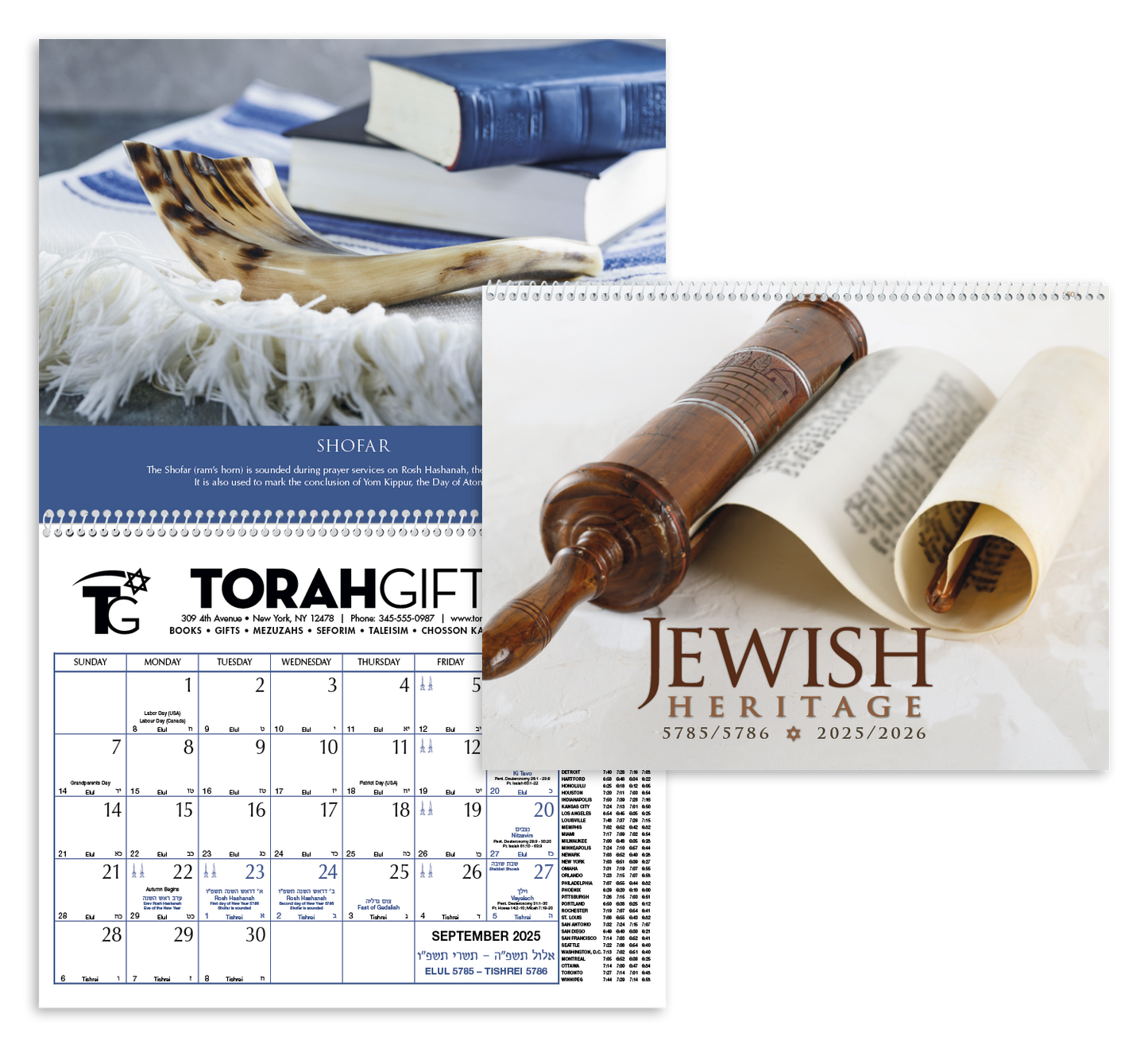 Triumph® Calendars Jewish Heritage Calendar