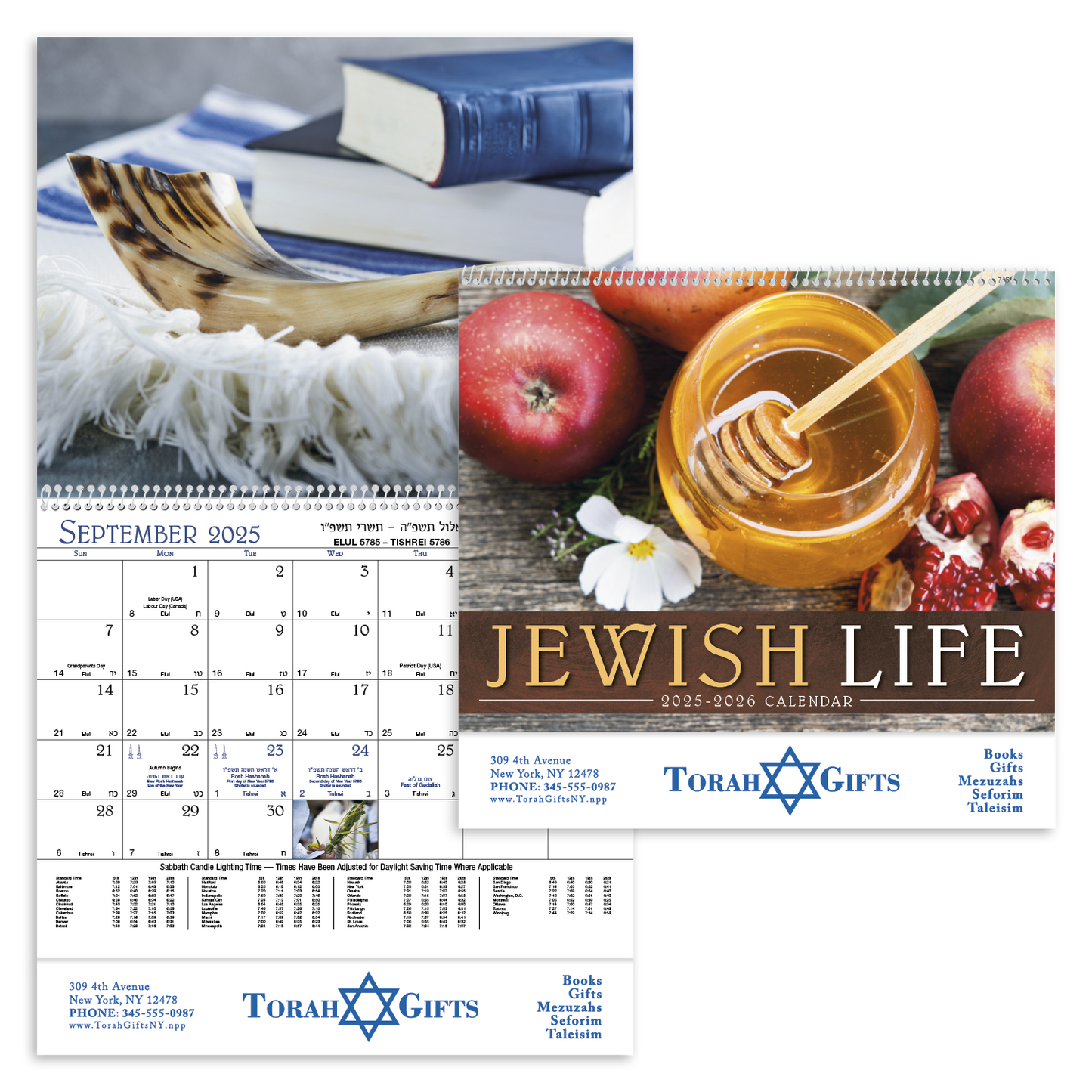 Good Value™ Jewish Life - Spiral Calendar