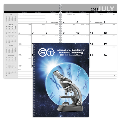 Triumph® Calendars Academic Year Desk Planner with Custom Cover