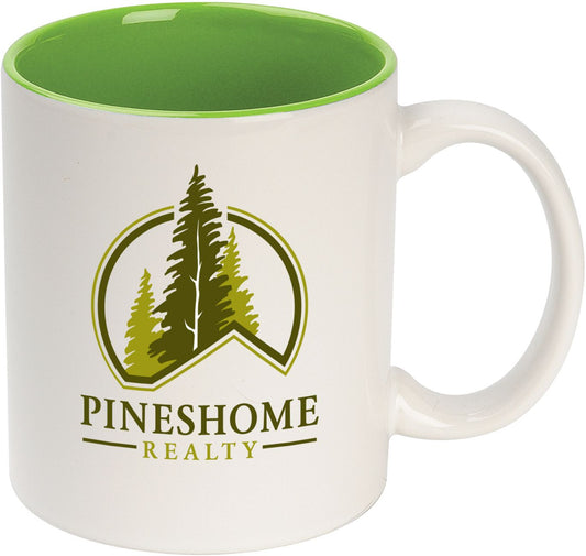 FULL COLOR ACCENT MUG 11 OZ