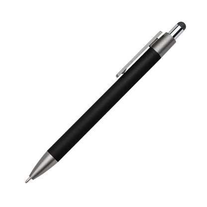 Hughes Metal Pen w/Wood Clip & Black Refill