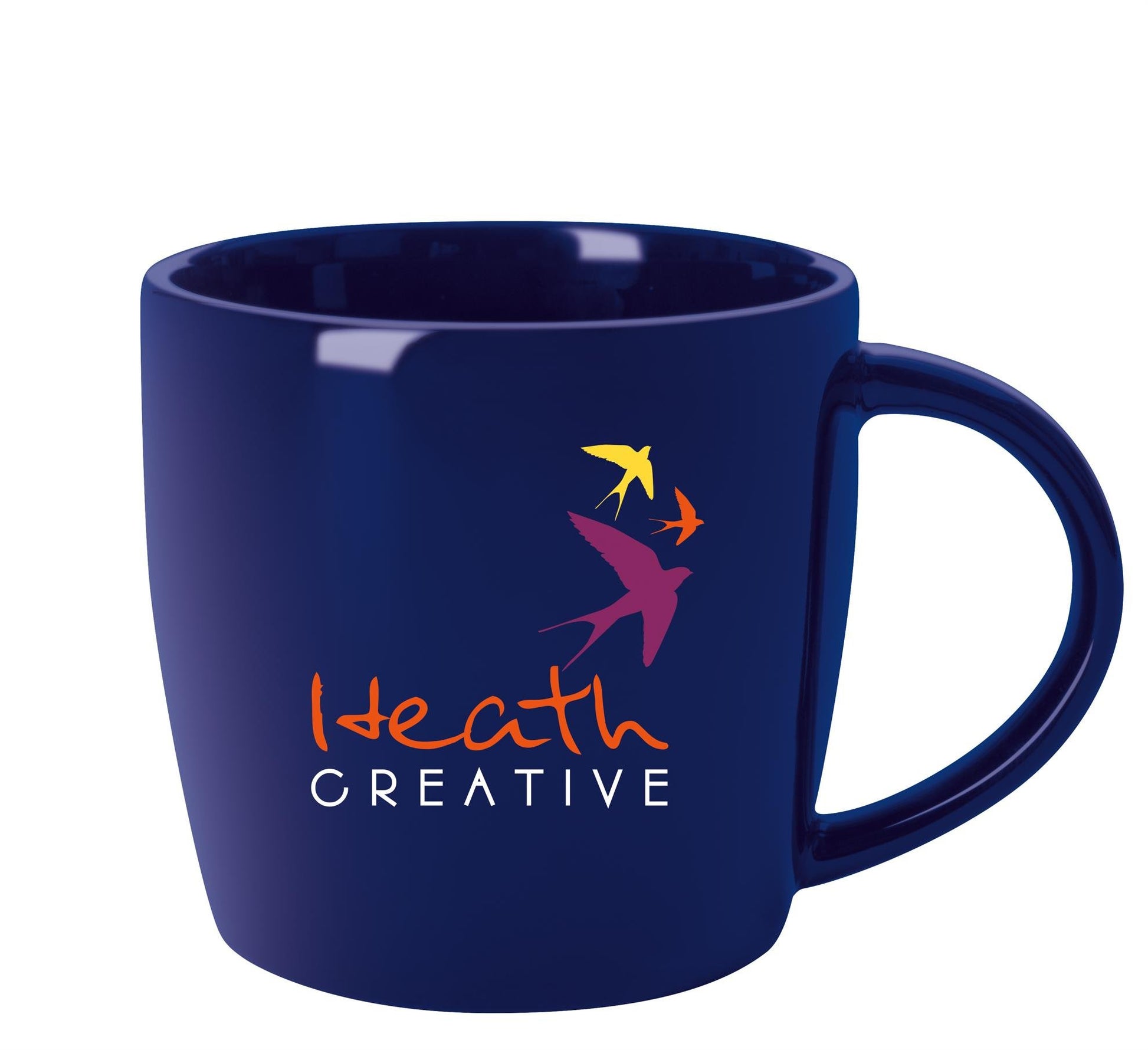 Front View of Cobalt Good Value™ Sienna Mug - 18 oz.