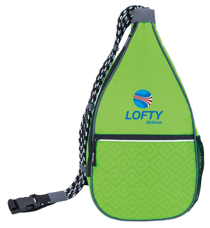 Front View of Royal Atchison® Daisy Rope Slingpack