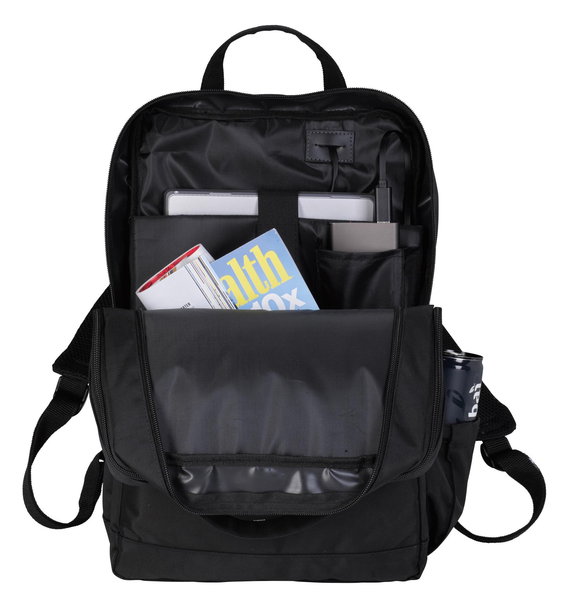 Gray Ollie Charging Backpack