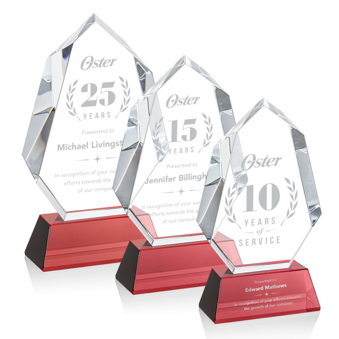 Norwood Award on Newhaven Base - Red