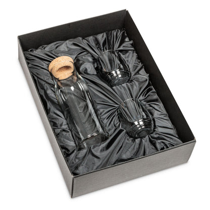 Yarmouth Carafe & Mandelay Stemless Wine