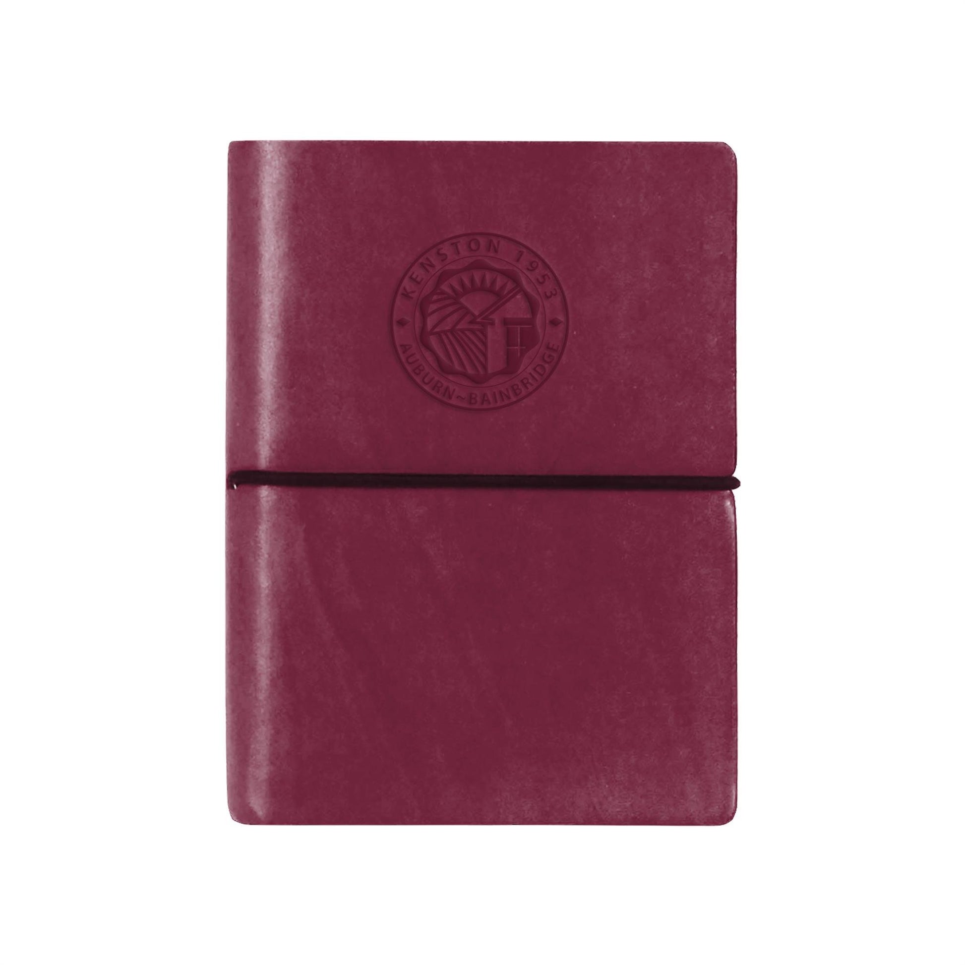 Front View of Black Ciak™ Italian Pocket Journal