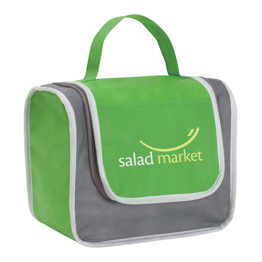 Front View of Lime/Gray Good Value™ Poly Pro Lunch Box