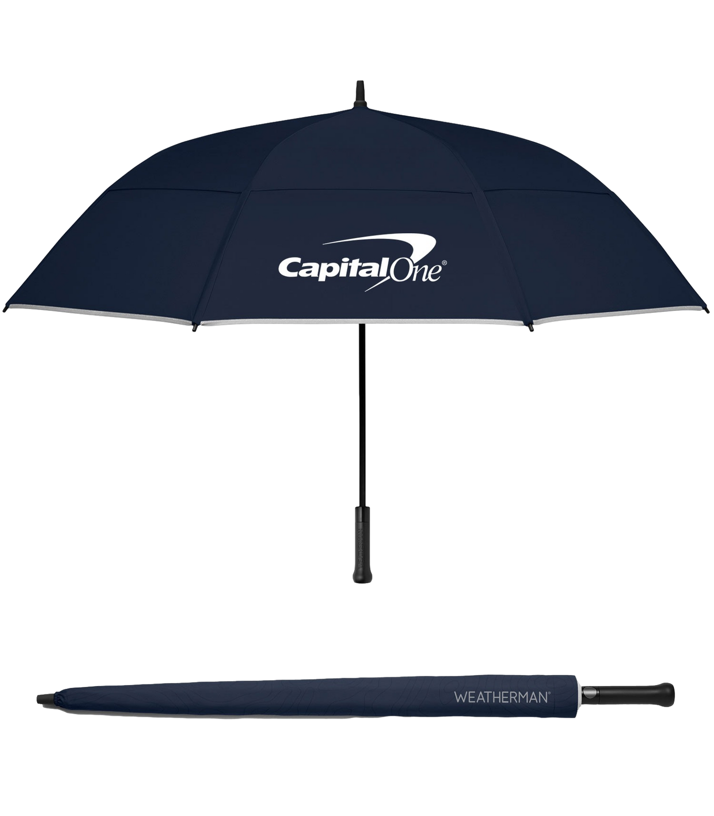 Black The Weatherman® 62 Golf Umbrella