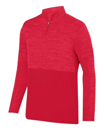Men's Shadow Tonal Heather Quarter-Zip Pullover - 2908
