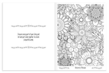 Good Value™ Floral Bliss Adult Coloring Book