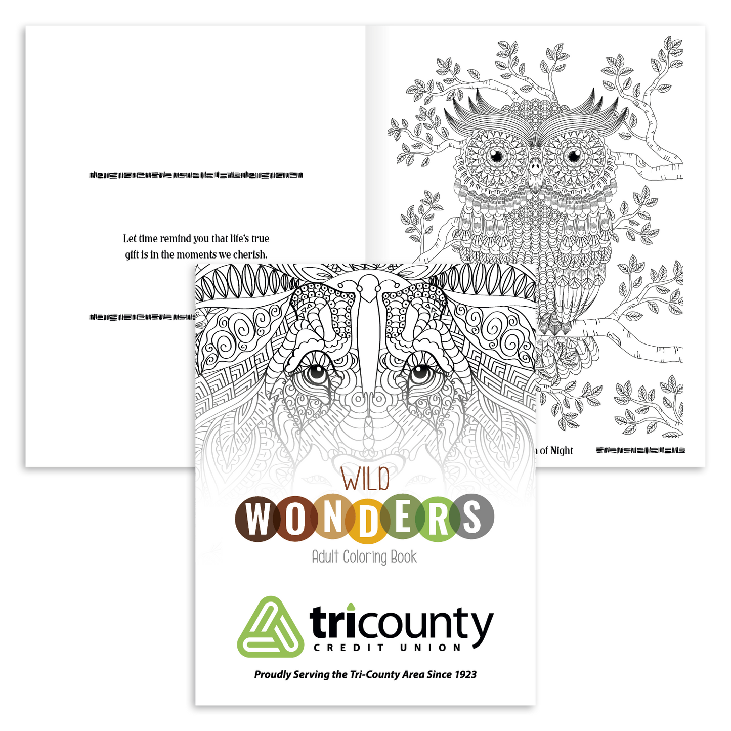 Wild Wonders (Animals) Good Value™ Wild Wonders Adult Coloring Book