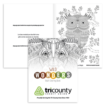 Wild Wonders (Animals) Good Value™ Wild Wonders Adult Coloring Book