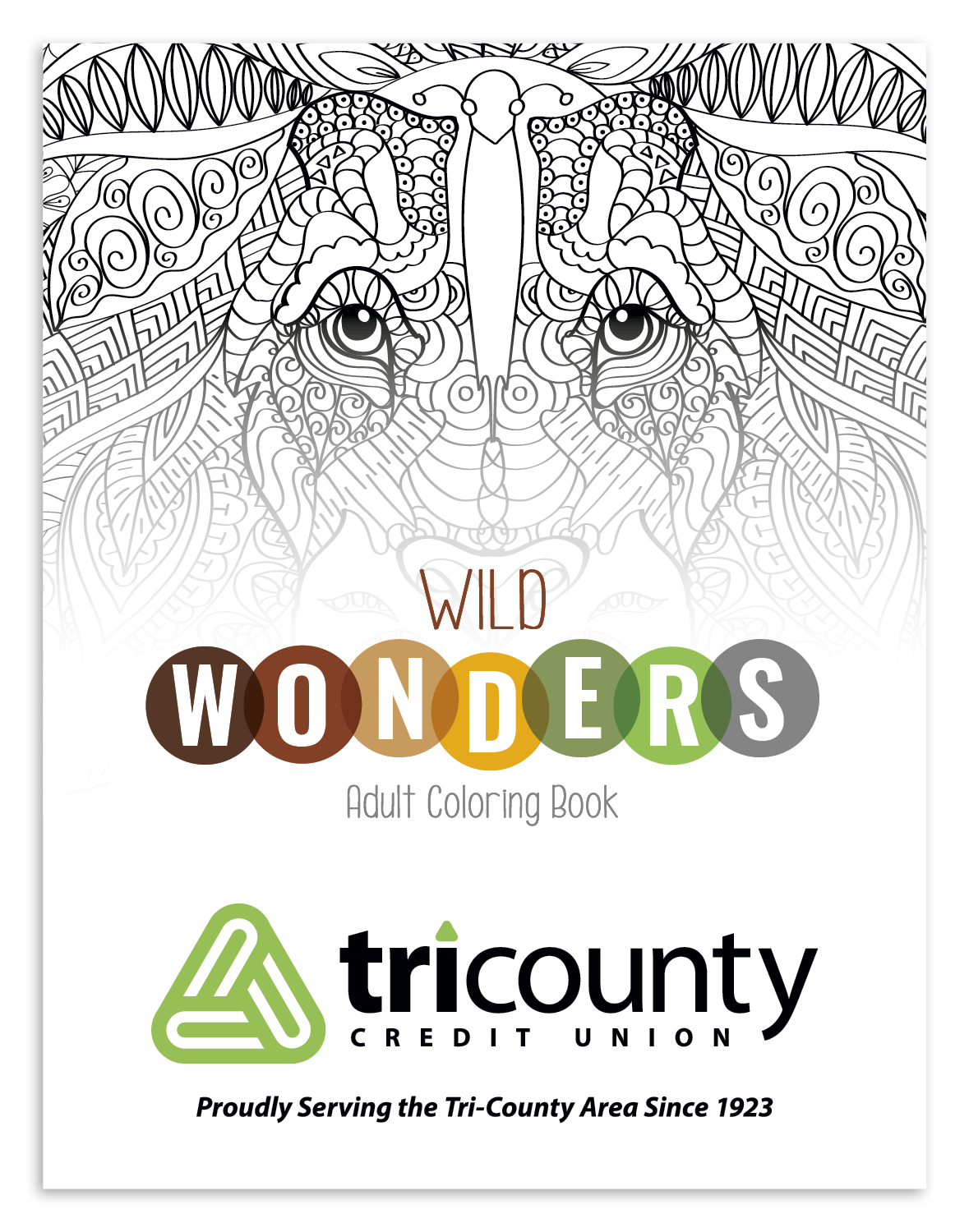 Good Value™ Wild Wonders Adult Coloring Book